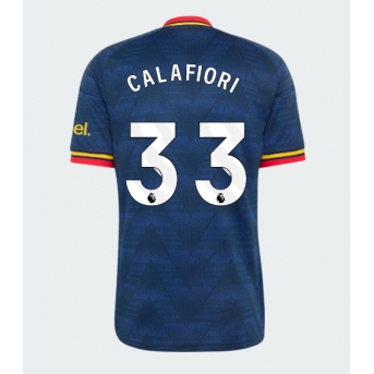 Arsenal Riccardo Calafiori #33 Maglia Gara Trasferta Repliche 2026-27 Maniche Corte